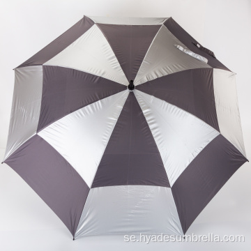 Bästa stora golf vindtäta paraply med UV-skydd